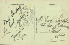 VINTAGE POSTCARD Saint Cloud the Park Basin of the Horseshoe View of the rise of the Lantern