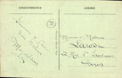 CPA Saint Cloud Le Parc Allees des Statues