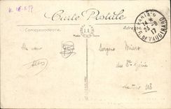 CPA Saint Cloud Le Parc Vue Sur La terrasse L Ecole normale et l emplacement de l ancien chateau 