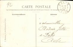 VINTAGE POSTCARD Holy Cloud the Park Gone of the Marne