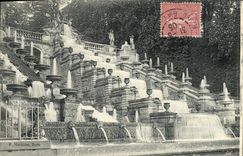 CPA Saint Cloud Grandes eaux La cascade