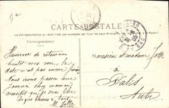 VINTAGE POSTCARD Holy Cloud Large water the cascade