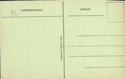 CPA Saint Cloud Le parc Allee des statues