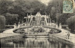 VINTAGE POSTCARD Holy Cloud Park Cascades