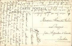 VINTAGE POSTCARD Holy Cloud the Jean Basin and the Basin of the Horseshoe