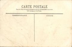 VINTAGE POSTCARD Saint Cloud the Park the basin of the Horseshoe considering has flight D bird