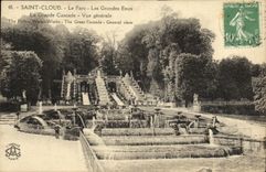 VINTAGE POSTCARD Holy Cloud the Park Large Water Large cascade View