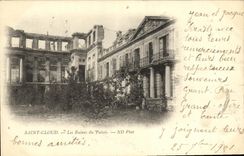 CPA Saint Cloud Les Ruines du Palais