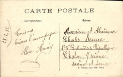 CPA Saint Cloud Le Bassin des 24 jets et la Grille des Carrieres