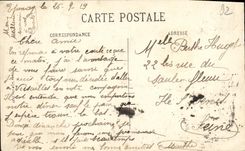 CPA Saint Cloud L Eglise