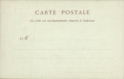 VINTAGE POSTCARD Park of Cloud Saint the Terrace of the Castle