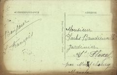 VINTAGE POSTCARD Suresnes L Town hall the Village hall