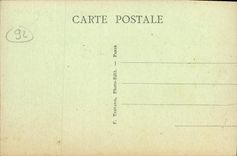 VINTAGE POSTCARD Suresnes the Valerien Mount View