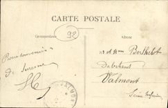 VINTAGE POSTCARD Suresnes L Staircase of Wood Women