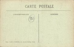 El panorama de Suresnes de la POSTAL de la VENDIMIA tomado de hermoso la bicicleta del ciclista completa un ciclo el restaurante