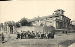 Unidad vista hospital de los ninos de Clichy Gouin D de la POSTAL de la VENDIMIA