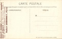 Bulevar de Clichy de la POSTAL de la VENDIMIA de Lorena cerca de los ninos de Martissot de la calle