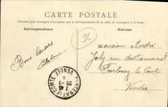 CPA Clichy Inondations de Janvier 1910 Le quai de Clichy TOP