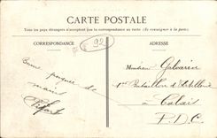 CPA Clichy Rue de Paris Tabac