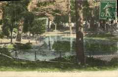 CPA Clichy Le Parc Denain La Place D Eau