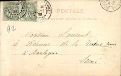 CPA Clichy Cimetiere des Chiens