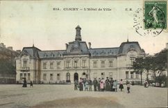 CPA Clichy L Hotel de Ville