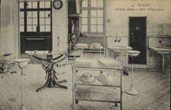 CPA Clichy Hopital Gouin Salle d operations Chirurgie 