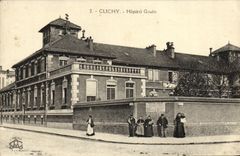 Hospital de Clichy Gouin de la POSTAL de la VENDIMIA