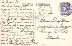 VINTAGE POSTCARD Colombes Wood Places Republic the Kiosk