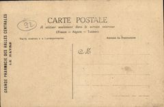 VINTAGE POSTCARD Courbevoie Janier 1910 Rescue D a woman