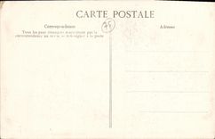 CPA Courbevoie Les Quais Inondations Janvier 1910