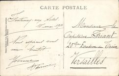 VINTAGE POSTCARD Fontenay with the Roses an avenue Of the Park