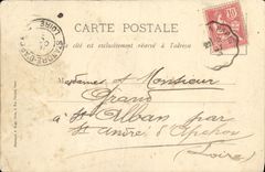 VINTAGE POSTCARD Garches Oasteur Institute