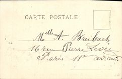 VINTAGE POSTCARD Garches House of the Guard