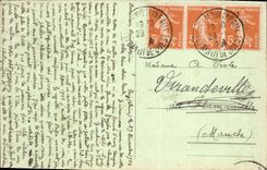 St Sulpice Issy del seminario de la POSTAL de la VENDIMIA