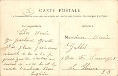 VINTAGE POSTCARD To remember D Issy Moulineaux