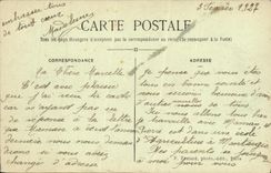 VINTAGE POSTCARD Garenne Doves the Public garden Kiosk