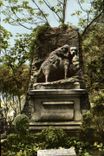 CPM Asnieres Le Cimetiere des Chiens Le Monument de Barry