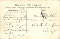 CPA Asnieres Interieur du Cimetiere des Chiens