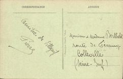 VINTAGE POSTCARD Clichy Asnieres Cemetery of the Dogs Monument of Barry