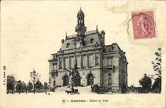 CPA Asnieres Hotel de Ville