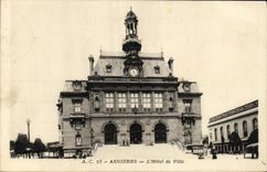 CPA Asnieres L Hotel de Ville