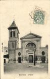 VINTAGE POSTCARD Asnieres L Church