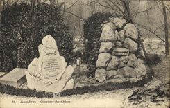 CPA Asnieres Cimetiere des Chiens