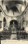 CPA Asnieres Eglise Paroissiale Ste Genevieve Le Maitre Autel