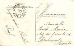 VINTAGE POSTCARD Asnieres the Cemetery of the Dogs