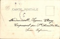 VINTAGE POSTCARD Levallois Perret English Old people s home