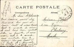 La POSTAL Levallois Perret Jardins de la VENDIMIA del ayuntamiento Ststue tiene L Essor