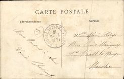 VINTAGE POSTCARD the Rosery of L Hay L Entered