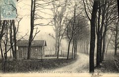 VINTAGE POSTCARD Marnes the Vain Old one return of hunting